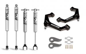 Cognito 3-Inch Performance Leveling Kit with Fox PS 2.0 IFP Shocks for 11-19  Silverado/Sierra 2500/3500 2WD/4WD - 110-P0928