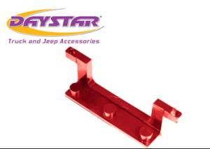 Daystar License Plate Bracket for Roller Fairlead Isolator Red Daystar - KU70040RE