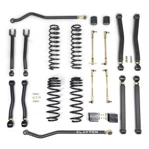 Clayton Off Road Jeep Wrangler 3.5 Inch Overland+ Lift Kit 2018+ JL - COR-3009035