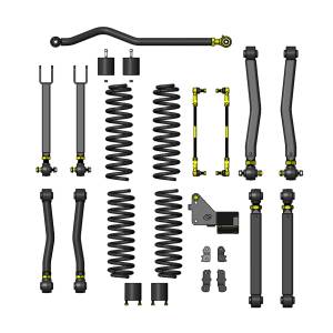 Clayton Off Road Jeep Wrangler 4.5 Inch Overland Plus Lift Kit 07-18 JK - COR-3008050