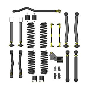 Clayton Off Road Jeep Wrangler 2.5 Inch Overland Plus Lift Kit 07-18 JK - COR-3008025