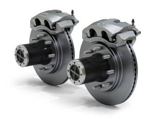 JK 8-Lug Locking Hub & Vented Brakes