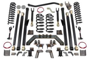 Clayton Off Road Jeep Wrangler 5.5 Inch Long Arm Lift Kit W/Rear 5 Inch Stretch 1997-2006 TJ - COR-3205130