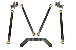 Clayton Off Road Jeep Wrangler Pro Series Rear Long Arm Upgrade Kit 2004-2006 LJ - COR-4807017