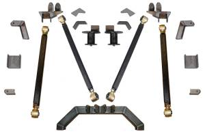 Clayton Off Road Jeep Wrangler Pro Series Rear Long Arm Upgrade Kit W/5 Inch Stretch 1997-2006 TJ - COR-4805302