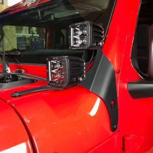 Artec Industries - Artec Industries JL A-Pillar Dual Led Cube Light Mount - JL5603 - Image 2