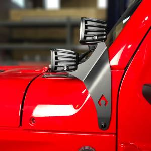Artec Industries - Artec Industries JL A-Pillar Dual Led Cube Light Mount - JL5603 - Image 3