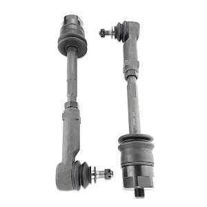 Apex Chassis Heavy Duty Tie Rod Assembly Fits: 99-06 Chevy Silverado/Suburban/Sierra 1500 HD/2500/3500  00-06  GMC Yukon XL1500/2500  02-06 Chevy Avalanche 1500 Includes: Left & Right Inner & Outer Tie Rod - KIT108