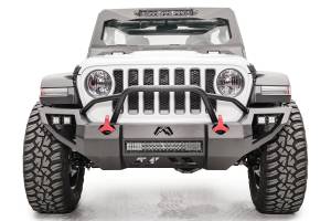 Fab Fours Vengeance Front Bumper 11 Gauge Steel Construction Bare - JL18-D4652-B