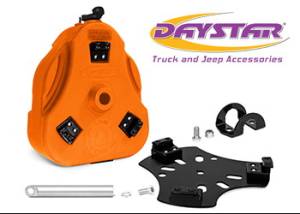 Daystar Cam Can Trail Box Orange W/ 1.5 Inch Roll Bar Mount Daystar - KU71129TB