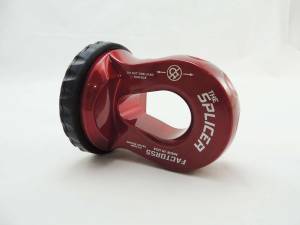 Factor 55 Splicer 3/8-1/2 Inch Synthetic Rope Splice On Shackle Mount Red - 00352-01