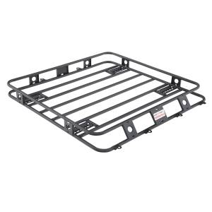 Smittybilt Defender Roof Rack 4 ft. x 4 ft. x 4 in. 1 pc. Black - 40404