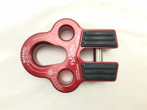 Factor 55 Winch Line Shackle Mount Foldable Flatlink Multimount Red - 00225-01