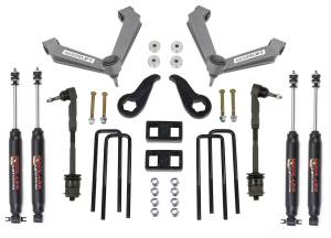 ReadyLift SST® Lift Kit w/Shocks 3.5 in. Front Lift 1 in. Rear Lift w/Fabricated Control Arms SST3000 Shocks - 69-3513