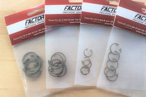 Factor 55 - Factor 55 ProLink, ProLink E, Bridle, FlatLink and FlatLink E Internal Snap Ring Set of 5 - 10511 - Image 2