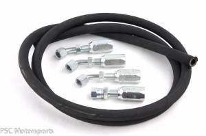 PSC Steering Hose Kit, Field Serviceable Steering Assist Cylinder Installation for Jeep JK - HK2035