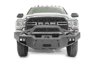 Fab Fours Premium Winch Front Bumper w/Pre-Runner Guard - DR19-A4452-1