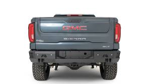 Fab Fours Premium Rear Bumper 2 Stage Black Powder Coat - CS19-W4050-1