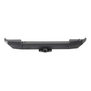 Smittybilt - Smittybilt XRC Rear Bumper Textured Black Incl. D-Rings and Hitch[Class III] - 76653 - Image 2