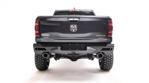 Fab Fours - Fab Fours Vengeance Rear Bumper 2 Stage Black Powder Coated w/Sensors - DR19-E4251-1 - Image 1