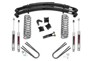 Rough Country Suspension Lift Kit w/Shocks 4 in. Lift - 500-70-76.20