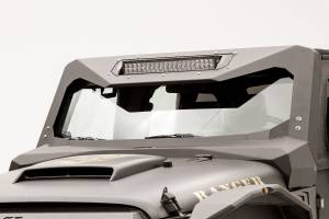 Fab Fours - Fab Fours Light Bar Insert Mount Powder-Coated Front Vi-Cowl 20 in. - JK3022-1 - Image 2