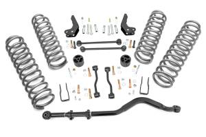 Rough Country Suspension Lift Kit w/Shock 3.5 in. Lift Coil Springs Incl. Nitrogen-Charged N3 Shocks - 60100