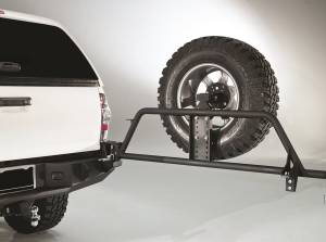 Fab Fours - Fab Fours Spare Tire Carrier 2 Stage Black Powder Coated - TT-Y1351T-1 - Image 1