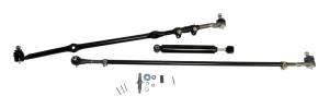 Crown Automotive Jeep Replacement - Crown Automotive Jeep Replacement Steering Kit Incl. All 4 Tie Rod Ends/Adjusters With Hardware/Steering Stabilizer w/LHD  -  SK2 - Image 1