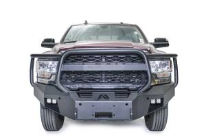 Fab Fours Premium Winch Front Bumper w/Full Guard Bare - DR19-A4450-B