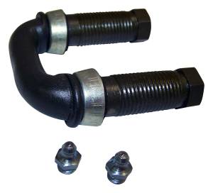 Crown Automotive Jeep Replacement Leaf Spring Shackle Kit Incl. Shackle/Bushings/Seals/Grease Fittings  -  J0802062