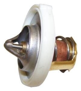 Crown Automotive Jeep Replacement - Crown Automotive Jeep Replacement Thermostat Secondary Thermostat Located Between Coolant Adapter And Cylinder Head 203 Degrees Incl. Seal  -  55111017AB - Image 1