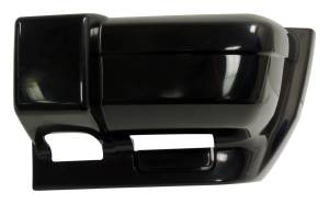 Crown Automotive Jeep Replacement - Crown Automotive Jeep Replacement Bumper Cap Front Left Flat Black  -  5DY01TZZAC - Image 1