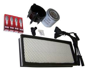 Crown Automotive Jeep Replacement Tune-Up Kit Incl. Air Filter/Oil Filter/Spark Plugs  -  TK16