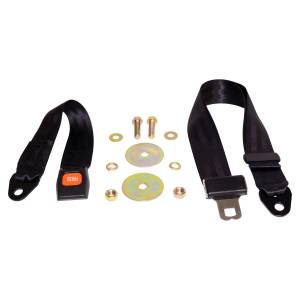 Crown Automotive Jeep Replacement - Crown Automotive Jeep Replacement Seat Belt Black 60 in. Non Retractable  -  BELT1B - Image 2