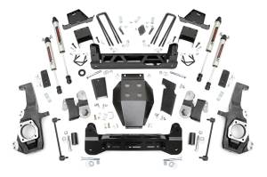 Rough Country Suspension Lift Kit 7 in. Lift w/V2 Monotube Shocks - 10170