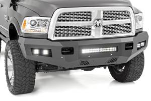 Rough Country - Rough Country LED Front Bumper Front 2 in. LED Cubes 20 in. LED Light Bar Durable All Steel Construction 15000 Lumens Of Lighting Power Sensor Relocator - 10785 - Image 2