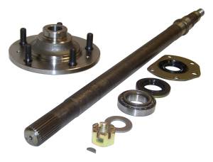 Crown Automotive Jeep Replacement Axle Hub Kit Rear Left For Use w/AMC 20 Incl. 28 9/16 in. Length Axle Hub/Bearing/Seals/Nut/Washers/Key/Instruction Sheet  -  8133885K