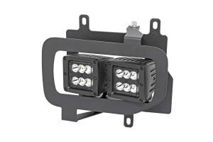 Rough Country - Rough Country Black Series LED Fog Light Kit w/Flood Beam - 70833 - Image 3