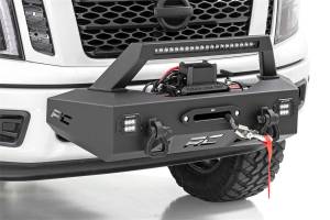 Rough Country Winch Mount System 20 in. 1/4 in. Steel Includes Installation Instructions - 82000