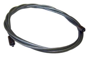 Crown Automotive Jeep Replacement - Crown Automotive Jeep Replacement Parking Brake Cable Intermediate 60-1/8 in. Long  -  J5355330 - Image 1