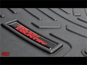 Rough Country - Rough Country Heavy Duty Floor Mats Front And Rear 3 pc. Depressed Pedal - M-51223 - Image 3