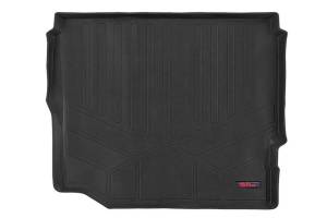 Rough Country Heavy Duty Cargo Liner Rear Semi Flexible Made Of Polyethylene Textured Surface w/o Factory Subwoofer - M-6125