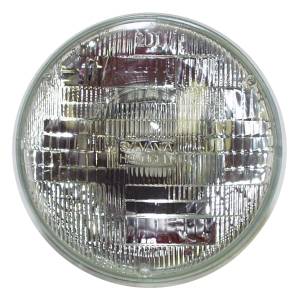 Crown Automotive Jeep Replacement - Crown Automotive Jeep Replacement Headlamp Bulb Sealed Beam Blue 7 in. Round Fits LH(Driver) Side Or RH(Passenger) Side  -  154905AA - Image 1