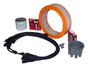 Crown Automotive Jeep Replacement Tune-Up Kit Incl. Air Filter/Oil Filter/Spark Plugs  -  TK33