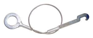 Crown Automotive Jeep Replacement - Crown Automotive Jeep Replacement Drum Brake Automatic Adjusting Cable Rear With 10 in. Drums  -  J3201027 - Image 1