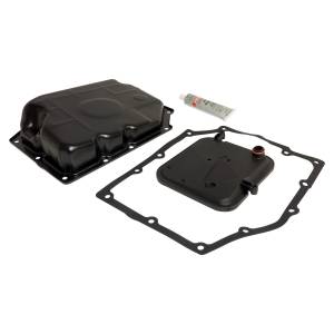 Crown Automotive Jeep Replacement - Crown Automotive Jeep Replacement Transmission Oil Pan Kit Incl. Oil Pan/Filter/RTV Sealant  -  52852912K - Image 2