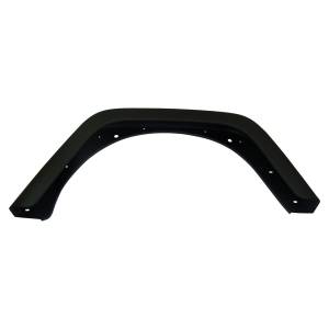 Crown Automotive Jeep Replacement - Crown Automotive Jeep Replacement Fender Flare Rear Left Wide Flat Black  -  551757277 - Image 2