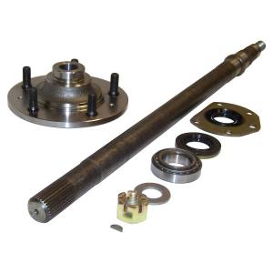 Crown Automotive Jeep Replacement - Crown Automotive Jeep Replacement Axle Hub Kit Rear Left For Use w/AMC 20 Incl. 28 9/16 in. Length Axle Hub/Bearing/Seals/Nut/Washers/Key/Instruction Sheet  -  8133885K - Image 2