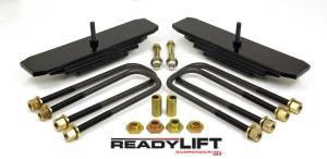 ReadyLift - ReadyLift Front Leveling Kit 2 in. Lift w/Mini Leaf Kit/Alignment Bushings/U-Bolts/All Hardware/Allows Up To 35 in. Tire - 66-2085 - Image 2